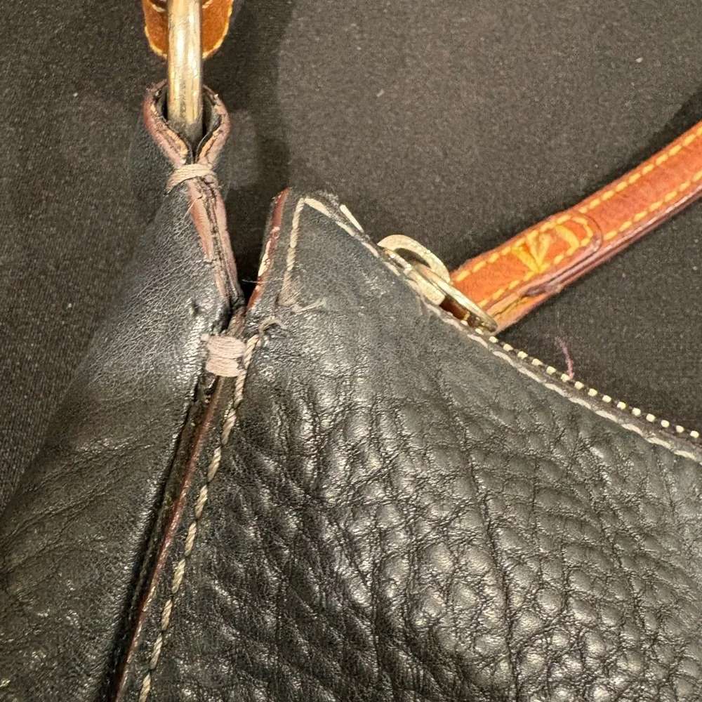 Coach Chelsea Hobo Black Pebbled Leather Shoulder Bag